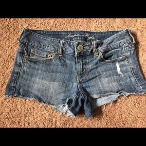 American eagle jean shorts