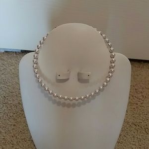 Girls beaded choker necklace