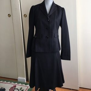 Kiton wool skirt suit
