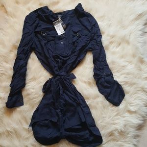 Navy blue shirt