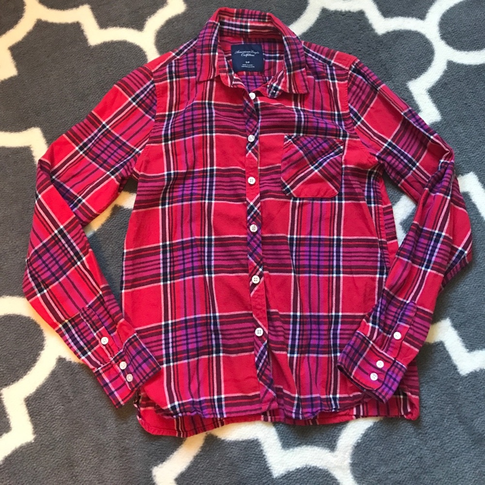 American Eagle flannel.