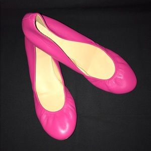 Pink J. Crew flats