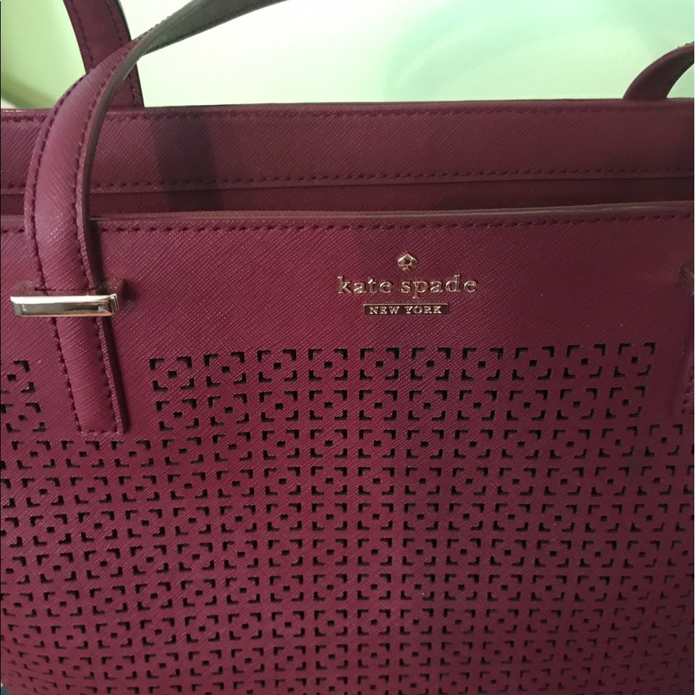 SOLD•Kate Spade• Cedar Street Perforated Harmony - Picture 2 of 6
