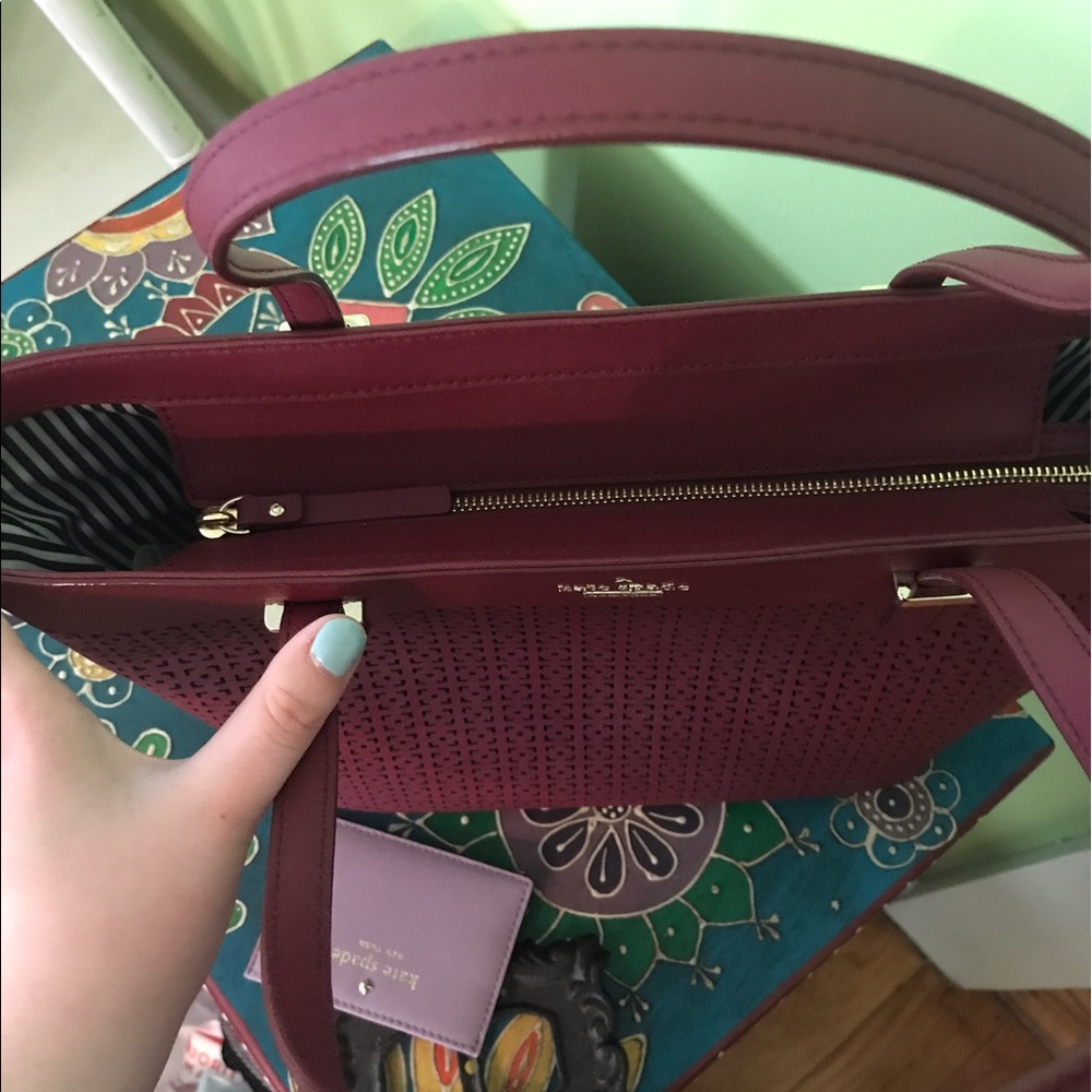 SOLD•Kate Spade• Cedar Street Perforated Harmony - Picture 3 of 6