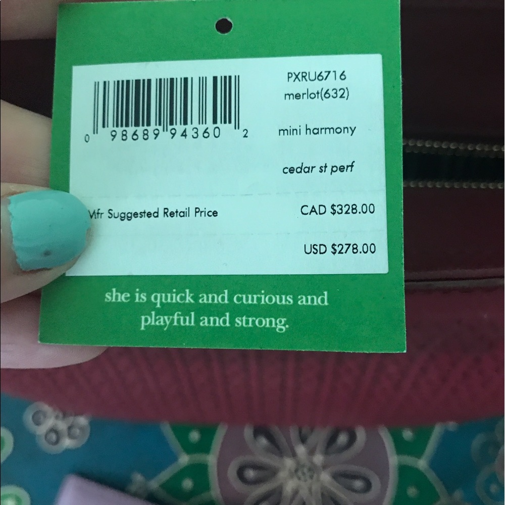 SOLD•Kate Spade• Cedar Street Perforated Harmony - Picture 5 of 6