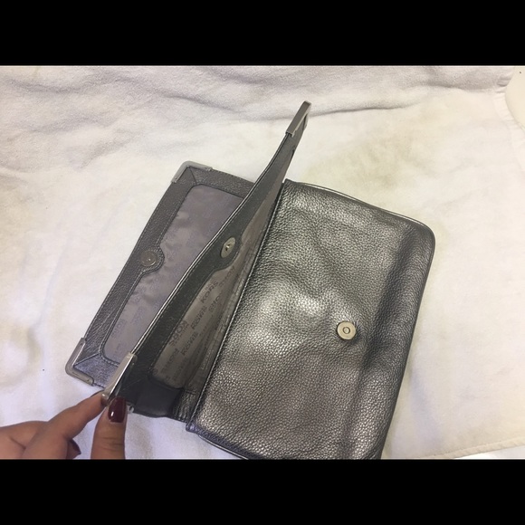 Michael Kors Metallic Clutch - Picture 3 of 6