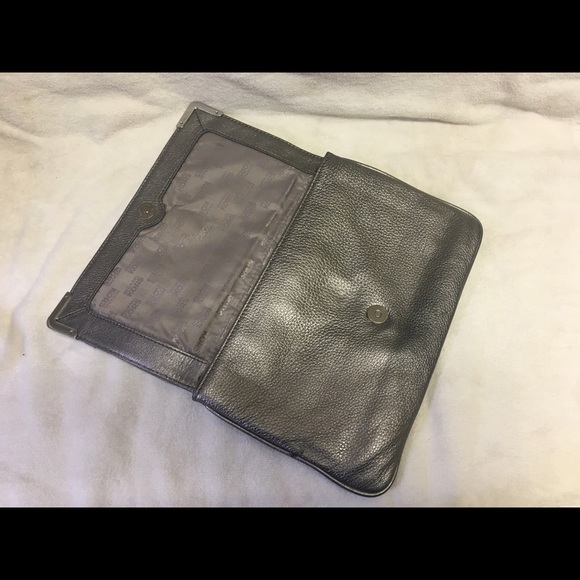 Michael Kors Metallic Clutch - Picture 5 of 6