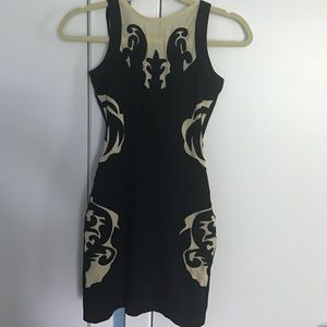 LF dress with mesh details