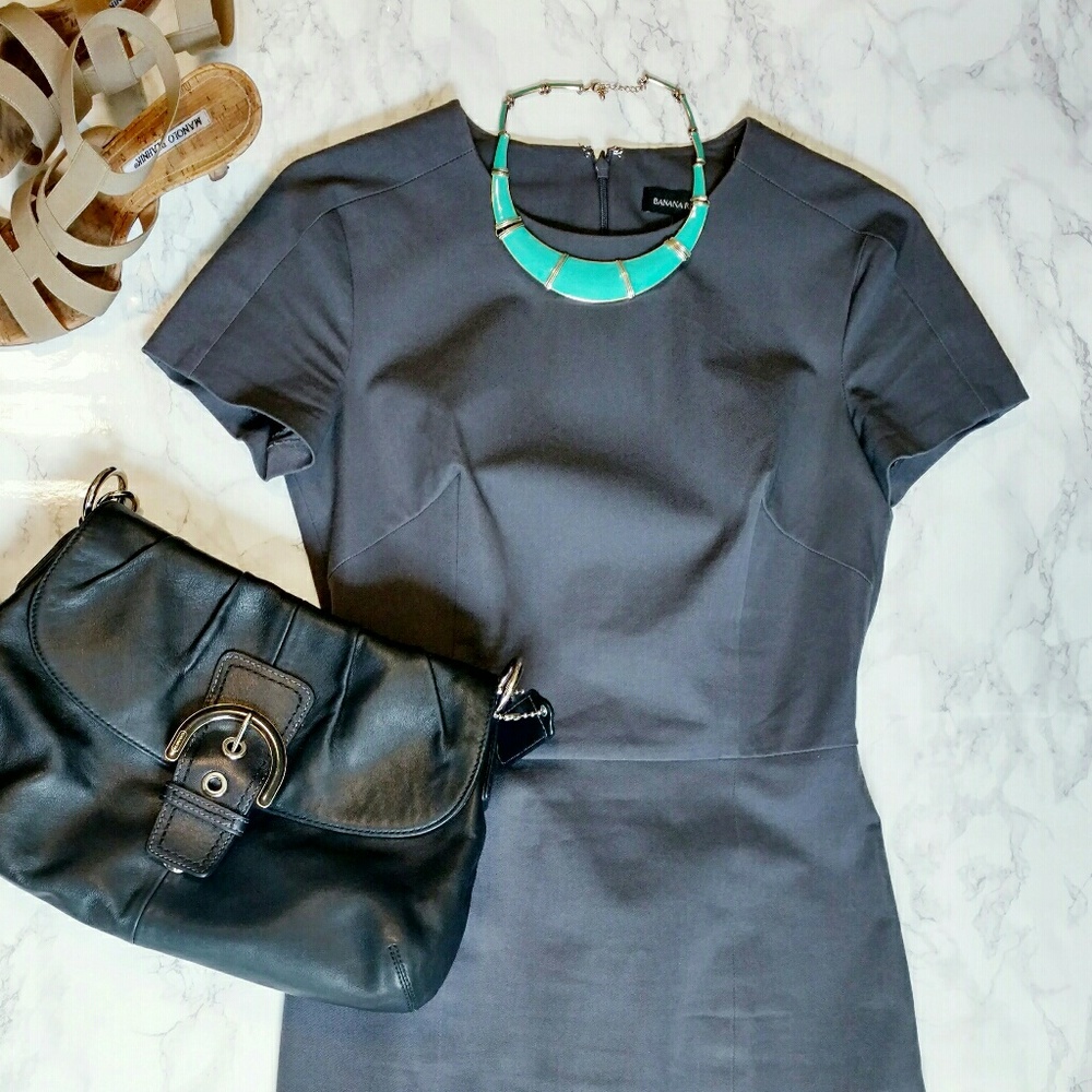 Banana Republic Gray Dress