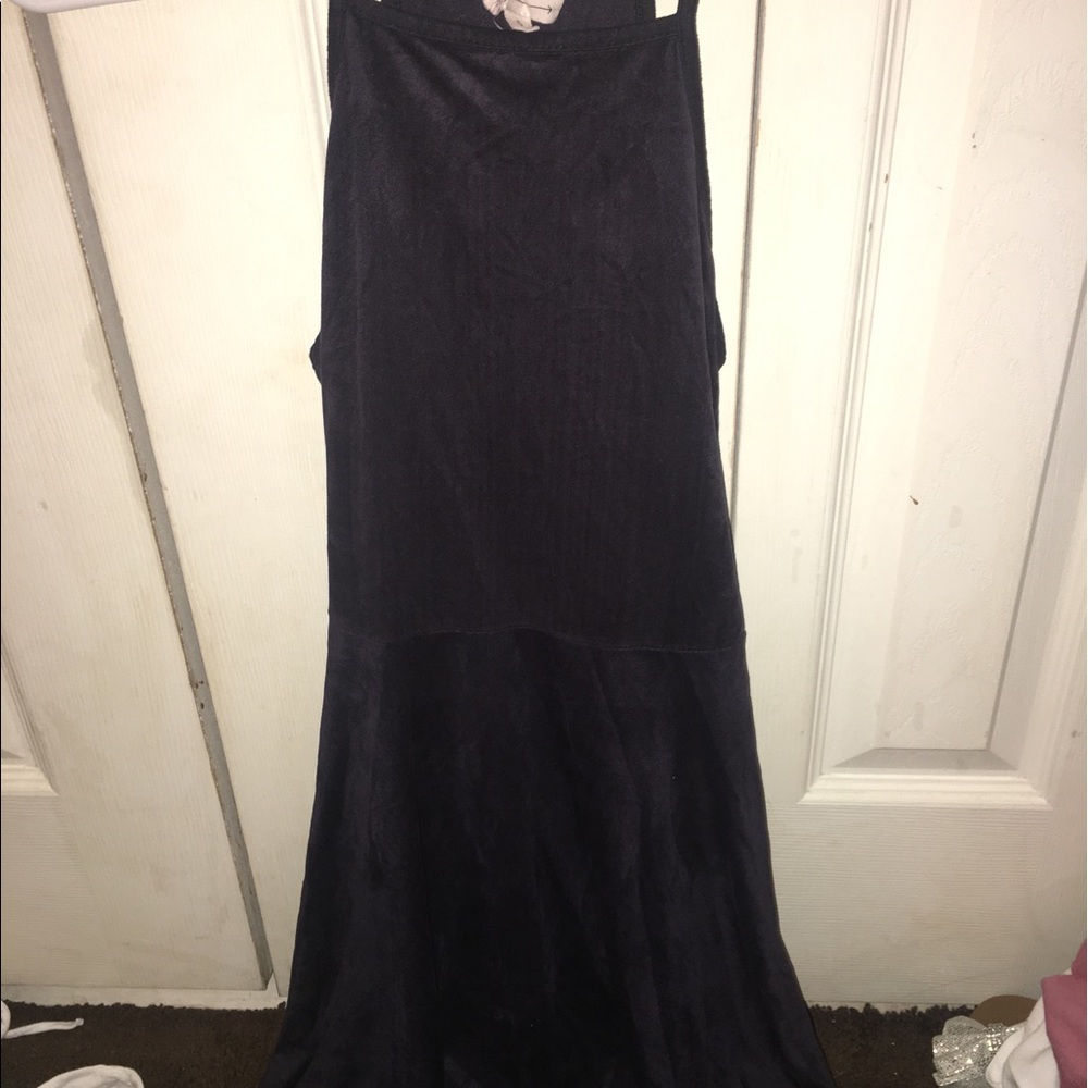 PAC sun LA hearts suede dress!