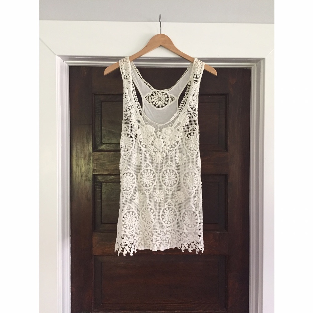 Anthropologie Lace Top