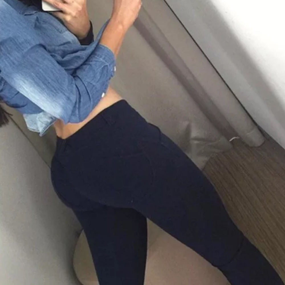 Black Butt Lift Stretch Jeggings Legging Pants 💕