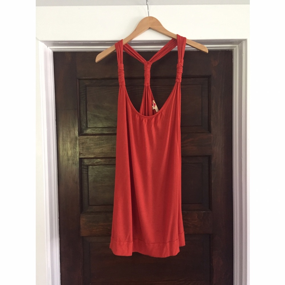 Forever 21 Orange Tank Top