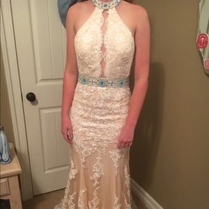 Ivory Prom Dress