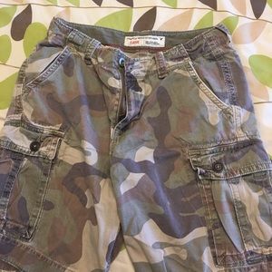 Camo Cargo Shorts
