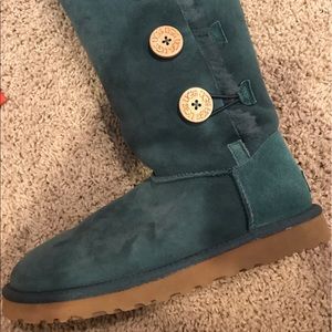 UGGs Australia- Bailey Button Triplet Boots- Teal