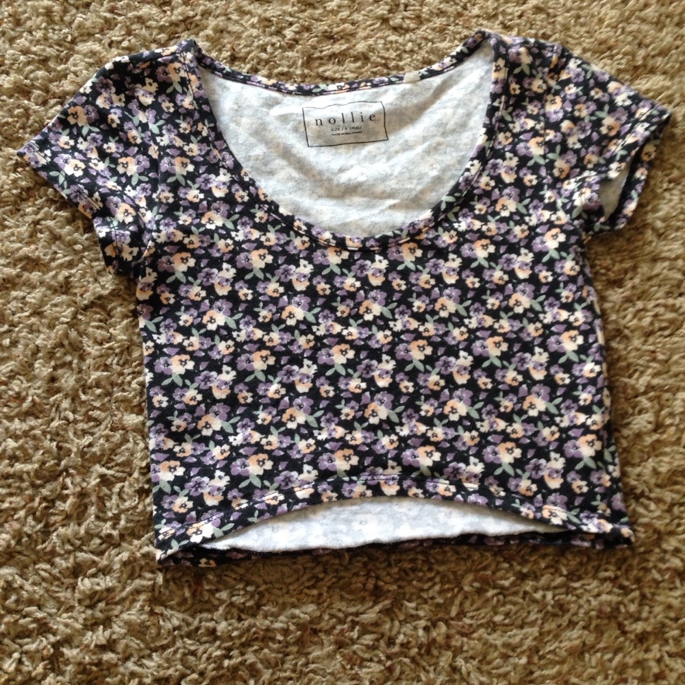 Flower Crop Top
