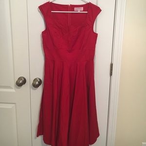 Red dress/gown
