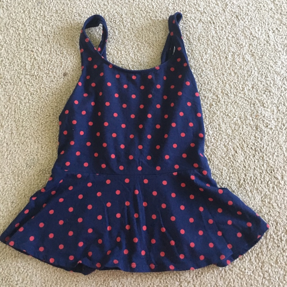 Express ruffle tank