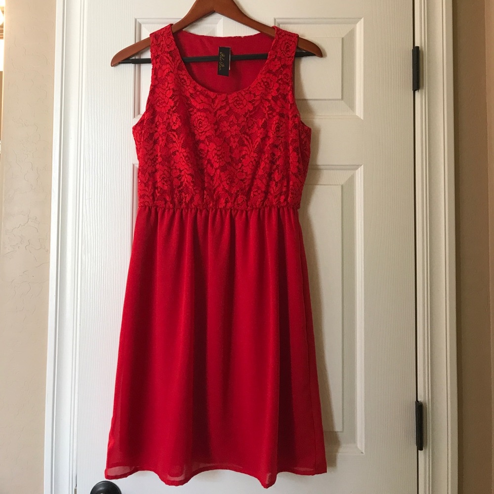 Beautiful red dress from Francesca's
