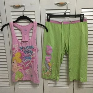 Disney Tinker Bell Pajama Set