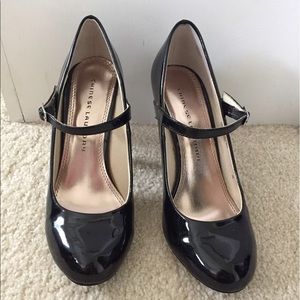 Chinese Laundry Black Mary Jane Heels
