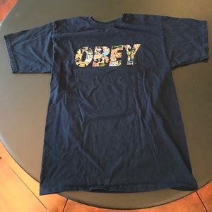 OBEY men's medium shirt! Summer Vibe!