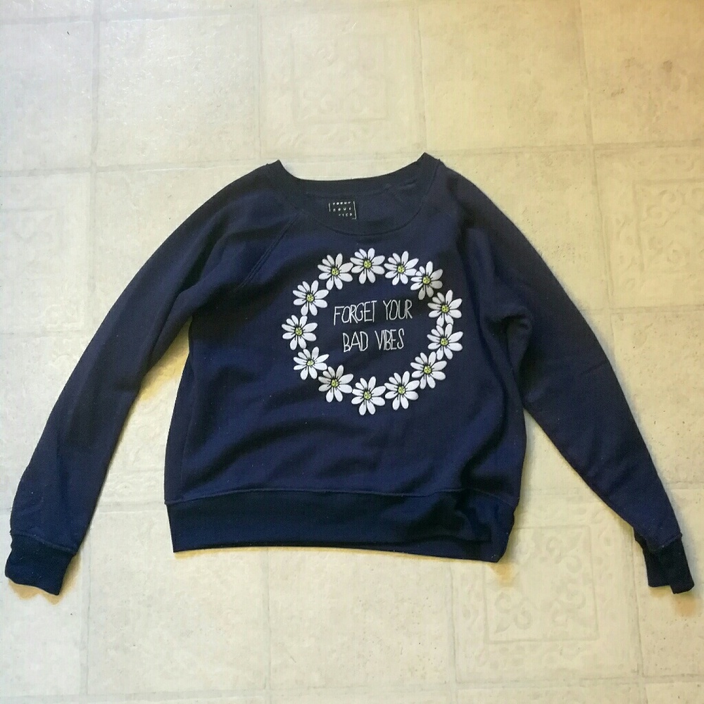 Forget Your Bad Vibes Sweater