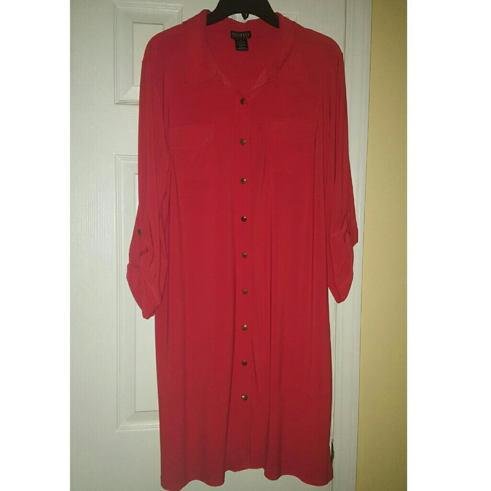 *PLUS* Red Dress