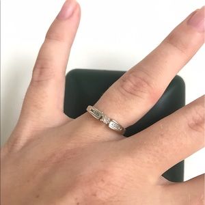 Real Diamond Promise Ring