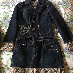 Jacket and shirt set