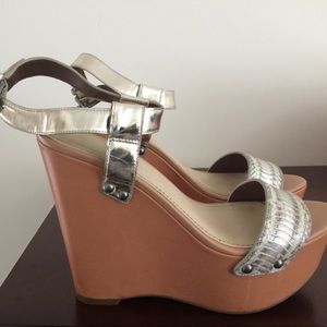 Vera Wang Wedge Sandal