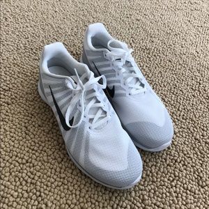 New WOMENS white Nike sneakers. Size 10.