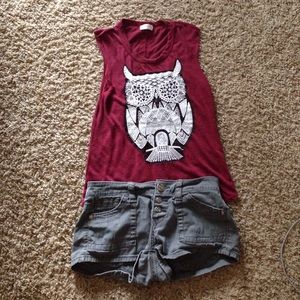 Owl Tank Top