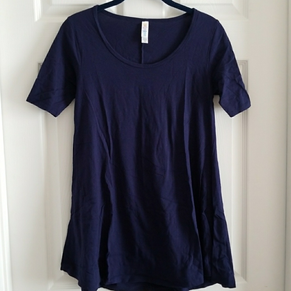 LuLaRoe XXS Perfect T - Navy