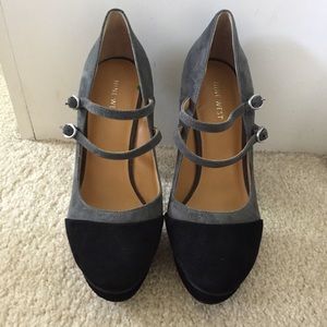 Nine West Mary Jane Platform Heels