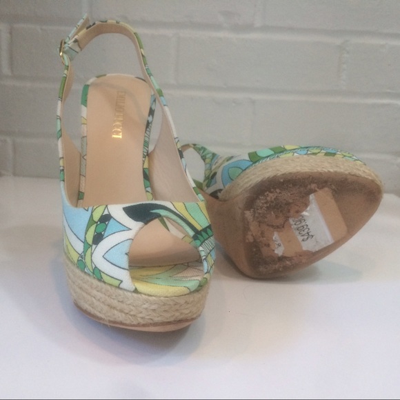 Emilio Pucci Stiletto Slingbacks - Picture 4 of 4