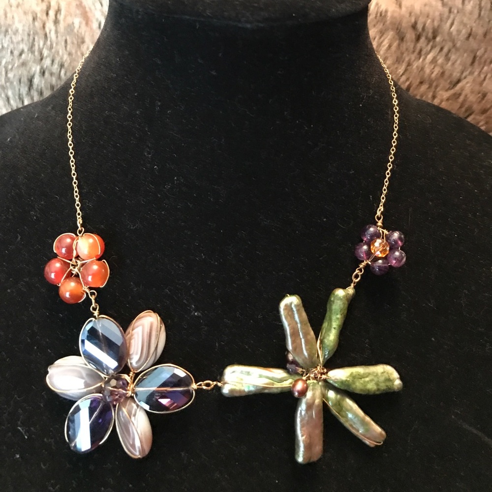 Hand crafted semi-precious stones