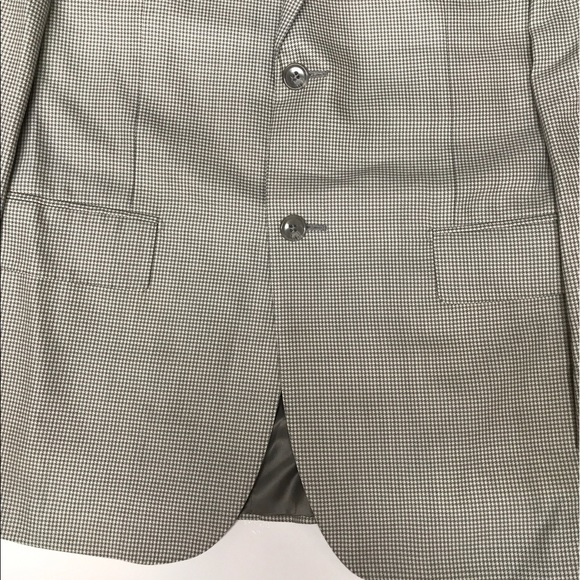 Corneliani- Gray Plaid Wool Blazer 38R- 48/IT NWT - Picture 3 of 8