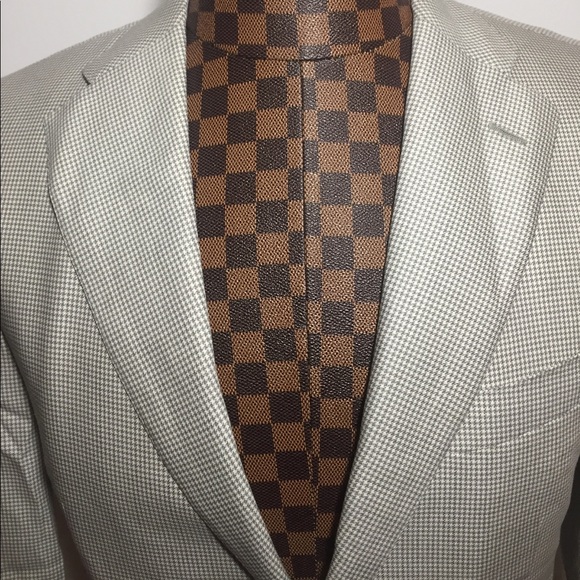 Corneliani- Gray Plaid Wool Blazer 38R- 48/IT NWT - Picture 5 of 8