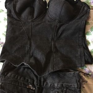 Guess pants with top