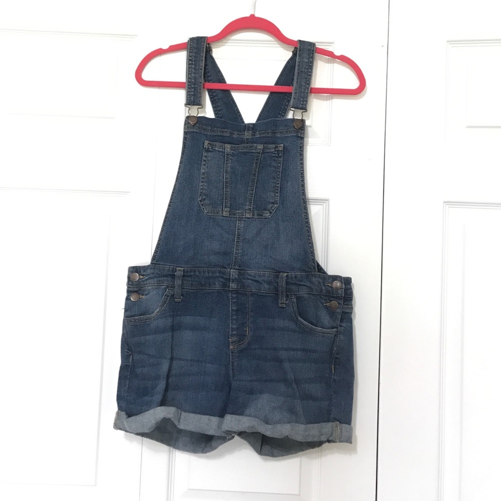 Denim overalls