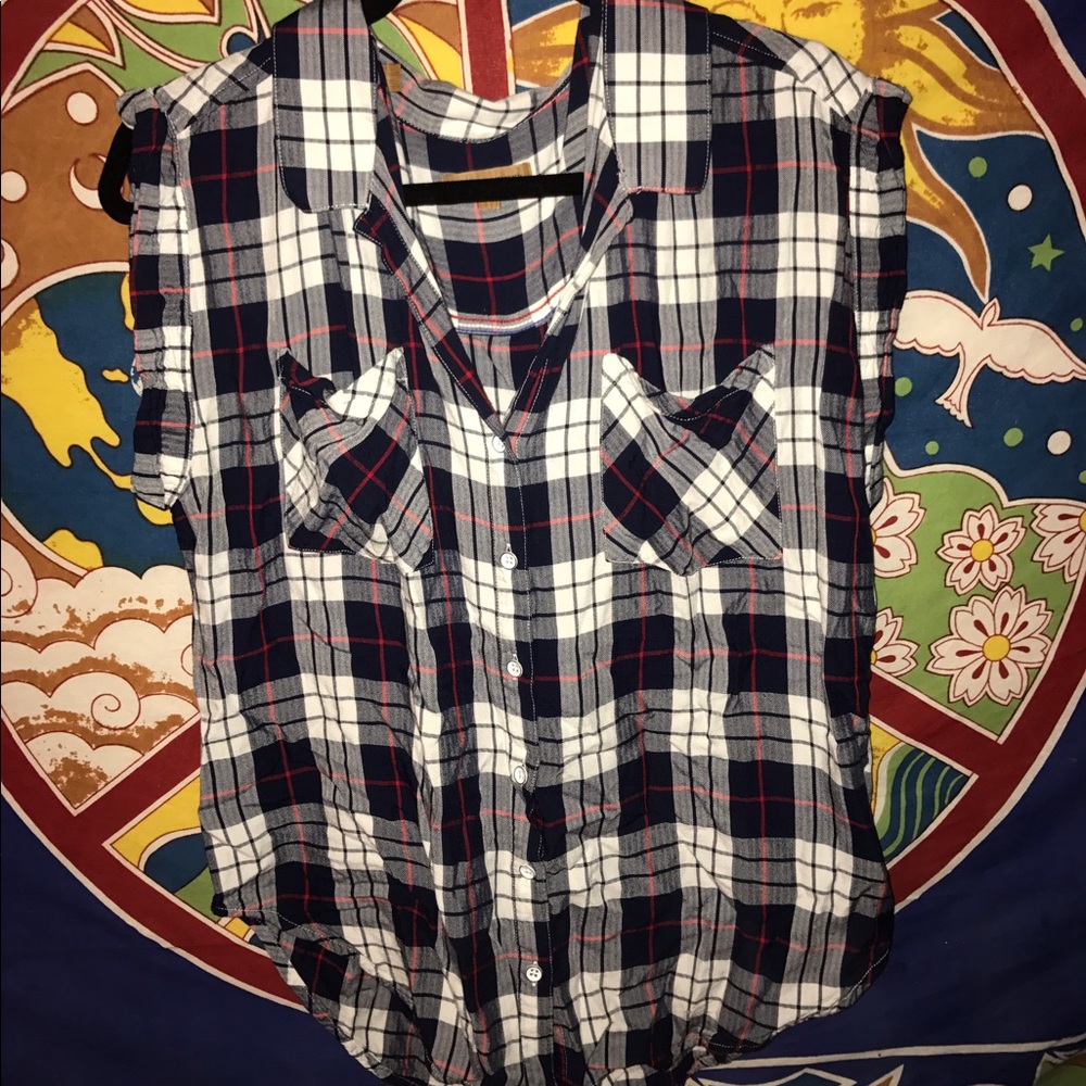 Jachs Girlfriend Short Sleeve Flannel