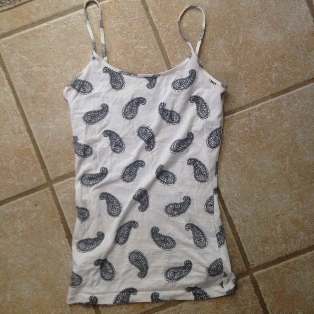 Pacsun Nollie Paisley Tank Top