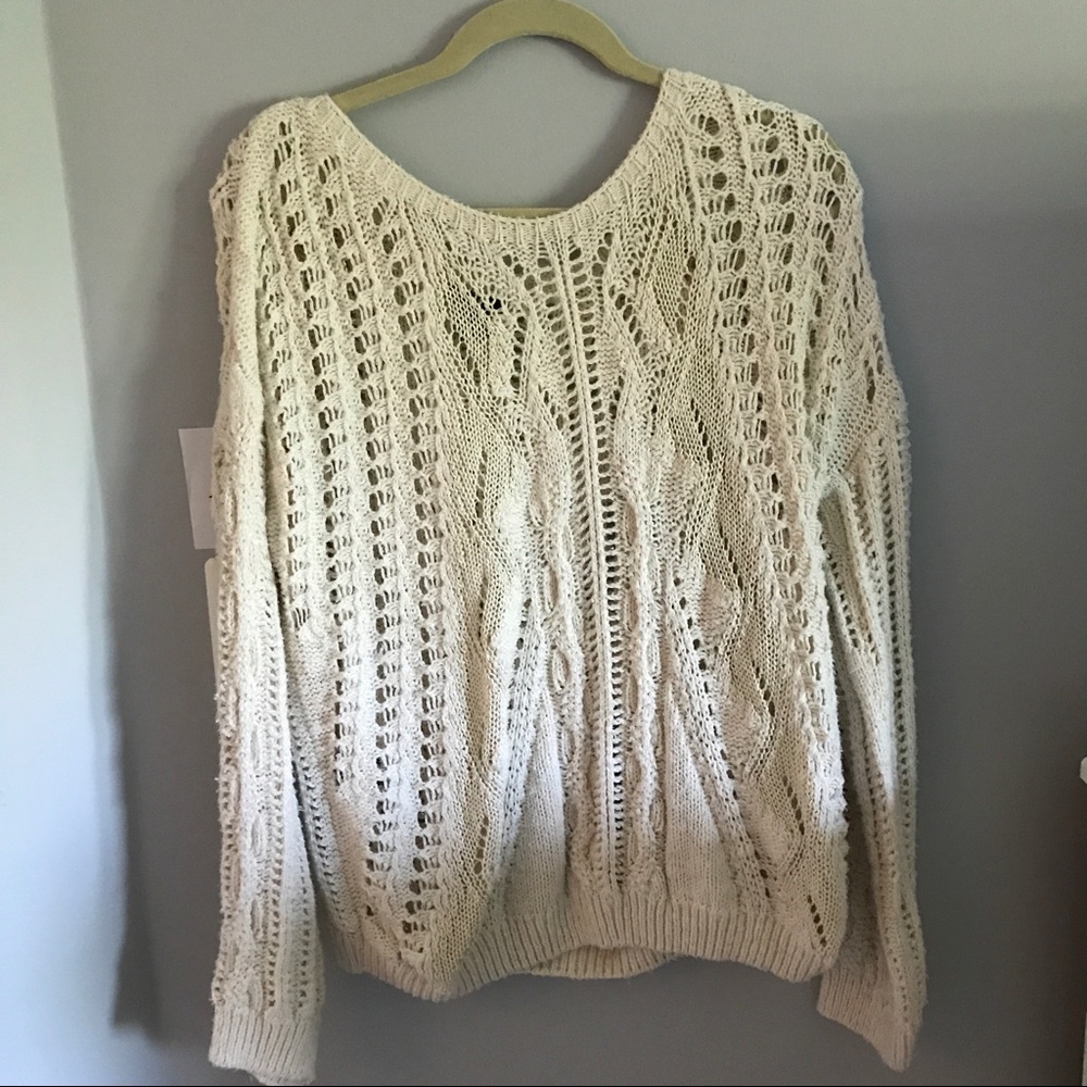 White sweater