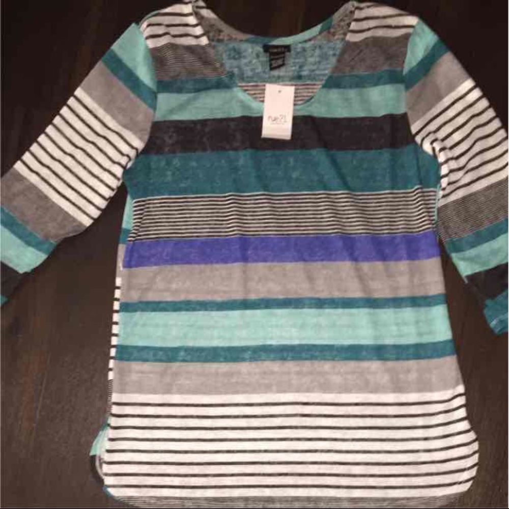 Rue 21 3/4 sleeve Shirt