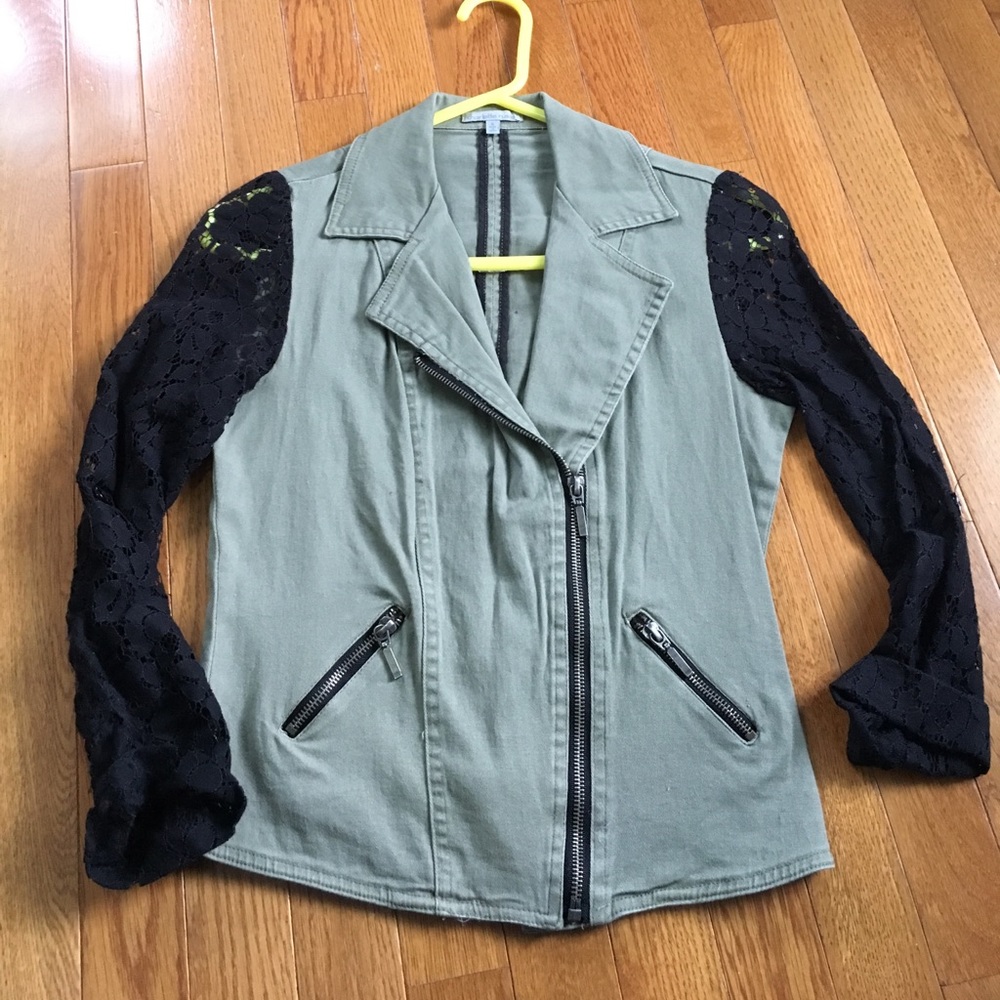 Army green jacket