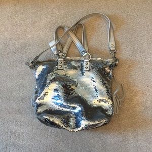 Sequin Coach Bag