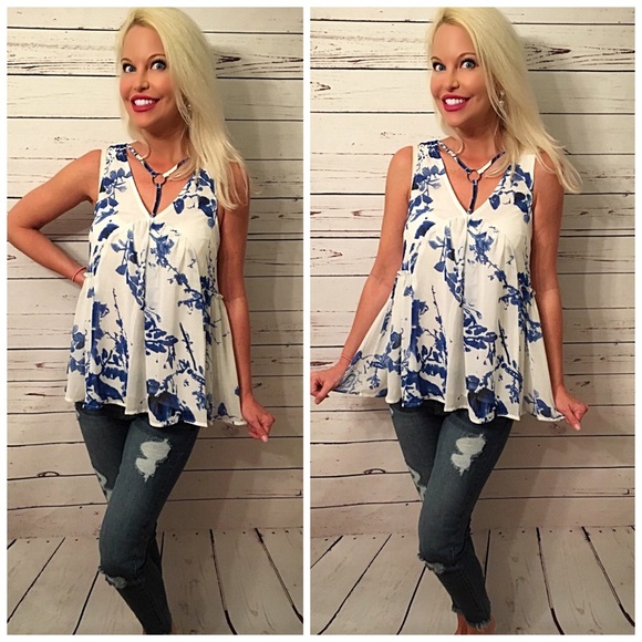 🤗 LAST 1! Stunning lined babydoll tunic - Picture 3 of 4