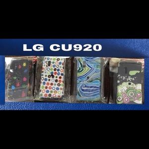 NWT! LG-CU 920 CELL PHONE CASES BUNDLE OF 4